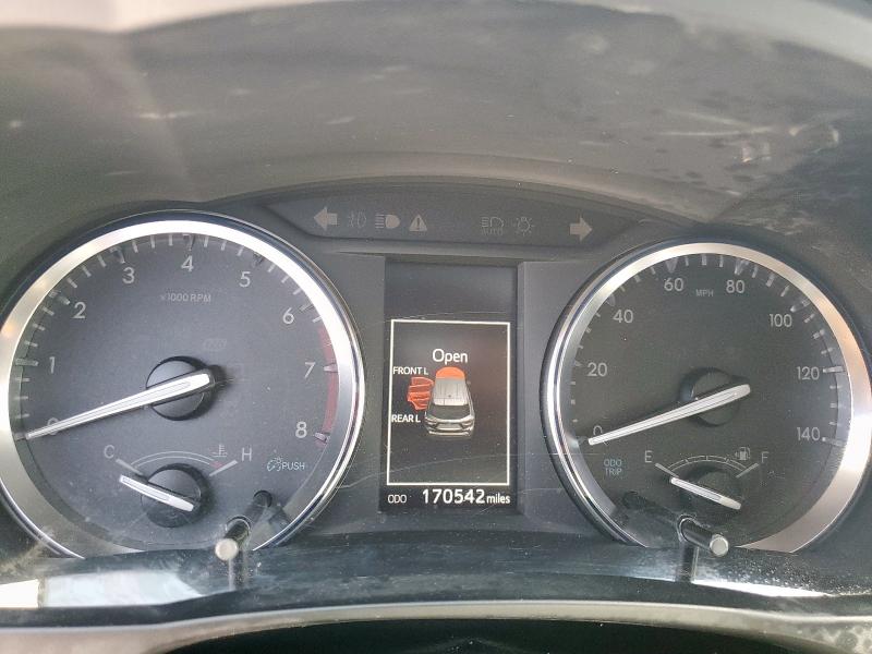 5TDKKRFH6FS051092 - 2015 TOYOTA HIGHLANDER XLE MAROON photo 9