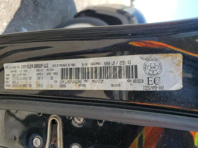 1C4PJLAB3FW542342 - 2015 JEEP CHEROKEE SPORT BLACK photo 13