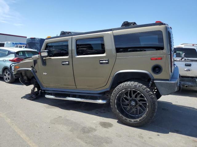 5GRGN23U55H119910 - 2005 HUMMER H2 GREEN photo 2