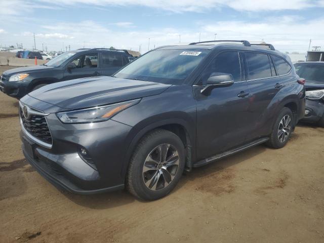 5TDHZRBH3NS234220 - 2022 TOYOTA HIGHLANDER XLE GRAY photo 1