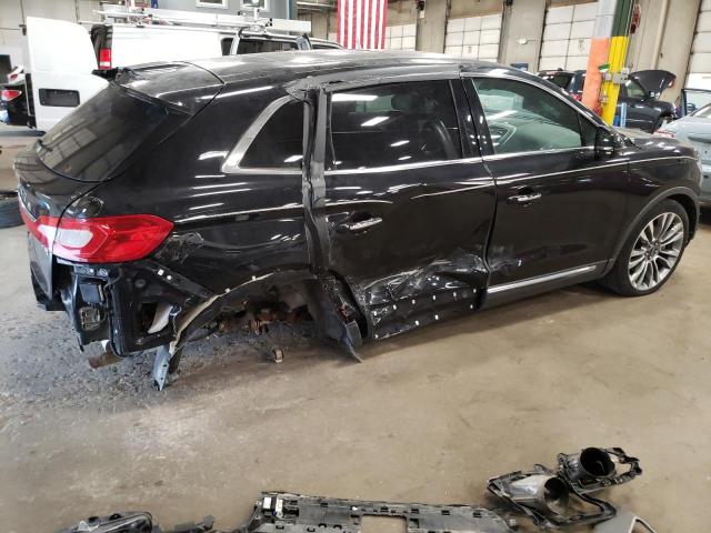 2LMPJ8LP8GBL22381 - 2016 LINCOLN MKX RESERVE Noir photo 3