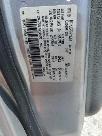 2A4GP54L77R349632 - 2007 CHRYSLER TOWN & COUNTRY TOURING GRAY photo 14