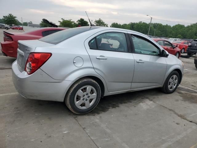 1G1JA5SH5E4155444 - 2014 CHEVROLET SONIC LS SILVER photo 3
