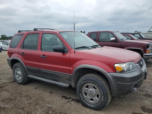 1FMYU92Z27KA53008 - 2007 FORD ESCAPE XLS RED photo 4