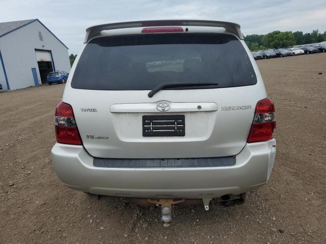 JTEEP21A870213661 - 2007 TOYOTA HIGHLANDER SPORT SILVER photo 6