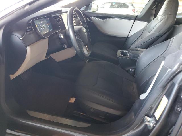 5YJSA1E15GF131448 - 2016 TESLA MODEL S GRAY photo 7