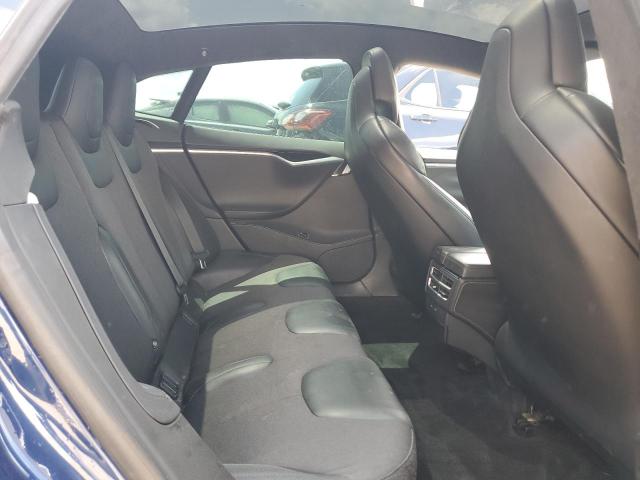 5YJSA1E14HF185924 - 2017 TESLA MODEL S 蓝色 照片 10
