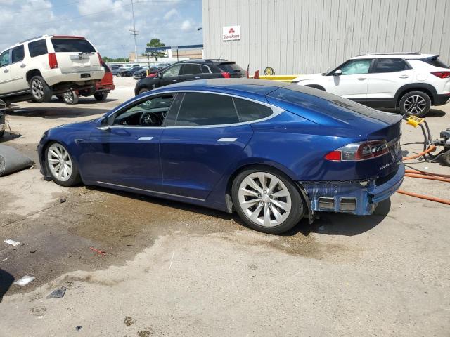 5YJSA1E14HF185924 - 2017 TESLA MODEL S 蓝色 照片 2