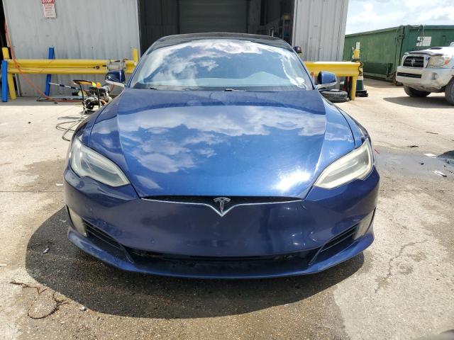 5YJSA1E14HF185924 - 2017 TESLA MODEL S 蓝色 照片 5