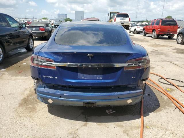 5YJSA1E14HF185924 - 2017 TESLA MODEL S 蓝色 照片 6