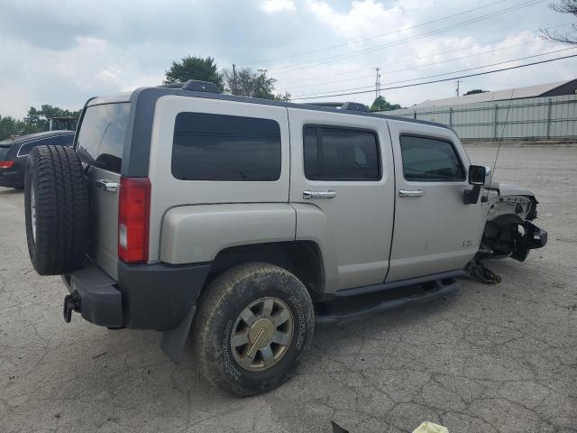 5GTEN13E188135014 - 2008 HUMMER H3 SILVER photo 3