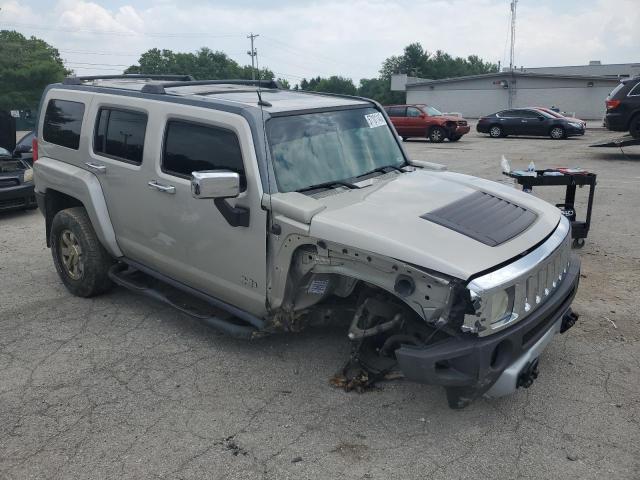 5GTEN13E188135014 - 2008 HUMMER H3 SILVER photo 4