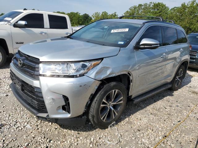 5TDZARFH6KS055378 - 2019 TOYOTA HIGHLANDER LE SILVER photo 1