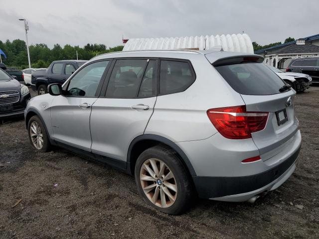 5UXWX9C5XD0D03814 - 2013 BMW X3 XDRIVE28I SILVER photo 2