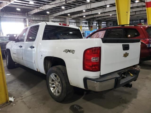 3GCUKUEJXBG300955 - 2011 CHEVROLET SILVERADO K1500 HYBRID WHITE photo 2