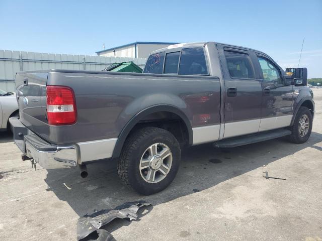 1FTPW14V68FA36177 - 2008 FORD F150 SUPERCREW GRAY photo 3