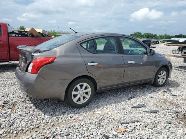 3N1CN7AP0EL863560 - 2014 NISSAN VERSA S BROWN photo 3