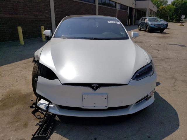5YJSA1E49HF216403 - 2017 TESLA MODEL S Білий фото 5