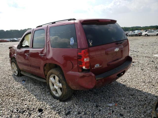 1GNFC13J87R133646 - 2007 CHEVROLET TAHOE C1500 BURGUNDY photo 2