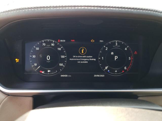 SALWR2RK1JA192937 - 2018 LAND ROVER RANGE ROVE HSE BLACK photo 9