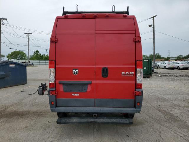 3C6URVHD4EE100491 - 2014 RAM PROMASTER 3500 HIGH წითელი ფოტო 6