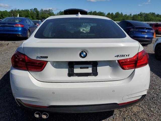 WBA4J3C55JBL03348 - 2018 BMW 430XI GRAN COUPE WHITE photo 6