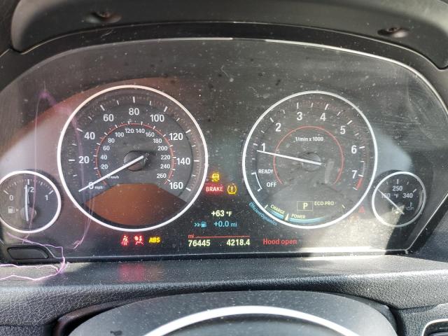 WBA4J3C55JBL03348 - 2018 BMW 430XI GRAN COUPE WHITE photo 9