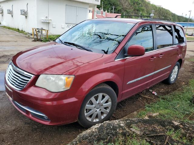 2C4RC1BG4ER269453 - 2014 CHRYSLER TOWN & COU TOURING BURGUNDY photo 1