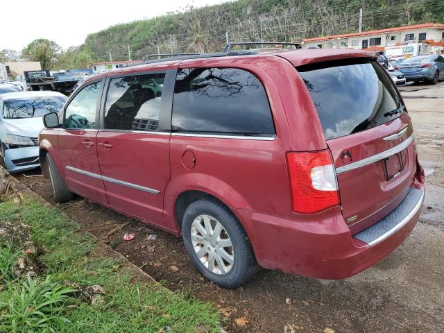2C4RC1BG4ER269453 - 2014 CHRYSLER TOWN & COU TOURING BURGUNDY photo 2