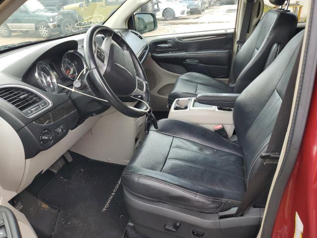 2C4RC1BG4ER269453 - 2014 CHRYSLER TOWN & COU TOURING BURGUNDY photo 7