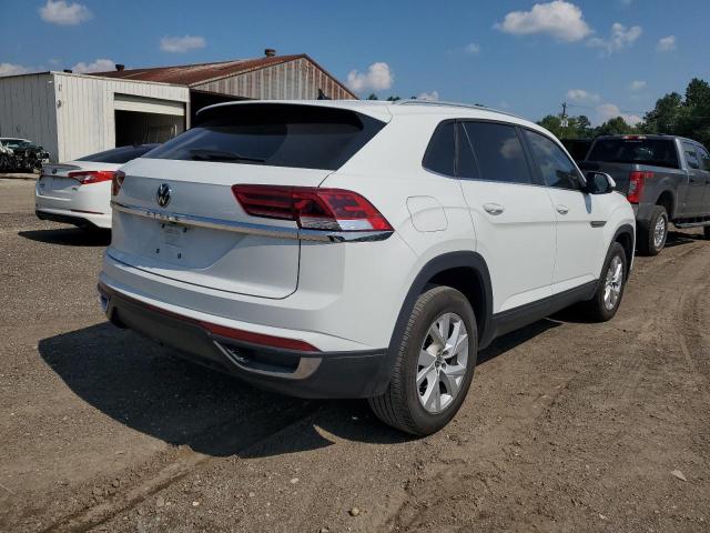 1V2AC2CA5MC227859 - 2021 VOLKSWAGEN ATLAS CROS S WHITE photo 3