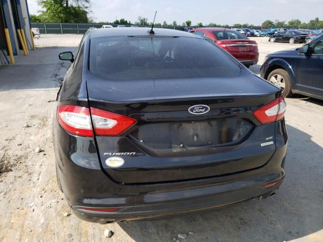 3FA6P0HD5FR267193 - 2015 FORD FUSION SE BLACK photo 6