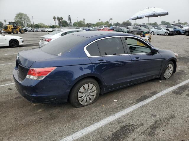 1HGCP26389A147889 - 2009 HONDA ACCORD LX BLUE photo 3