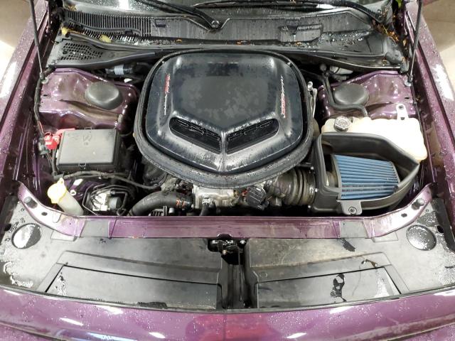 2C3CDZFJ1LH184634 - 2020 DODGE CHALLENGER R/T SCAT PACK PURPLE photo 11