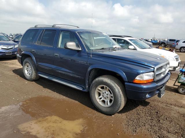 1B8HS58Z92F216857 - 2002 DODGE DURANGO SLT PLUS BLUE photo 4