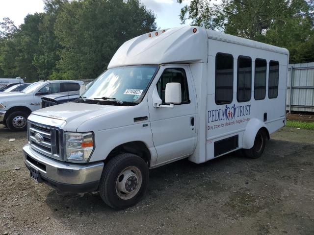 1FDWE3FL9GDC22582 - 2016 FORD ECONOLINE E350 SUPER DUTY CUTAWAY VAN WHITE photo 1