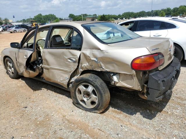 1G1ND52J42M620593 - 2002 CHEVROLET MALIBU TAN photo 2