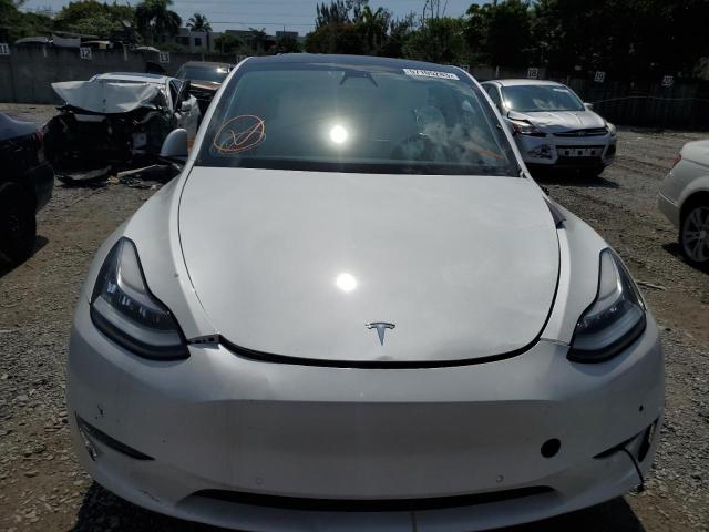 5YJYGDEE8LF021985 - 2020 TESLA MODEL Y أبيض صورة 5