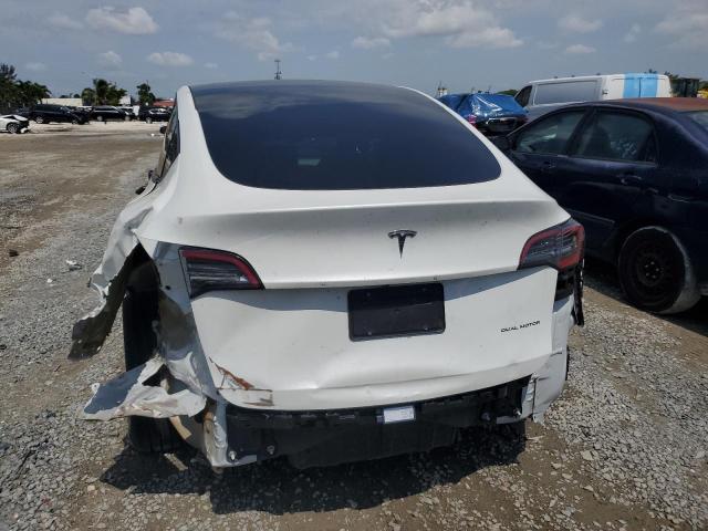 5YJYGDEE8LF021985 - 2020 TESLA MODEL Y أبيض صورة 6