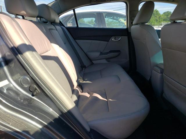 2HGFB2F98DH532413 - 2013 HONDA CIVIC EXL ნაცრისფერი ფოტო 10