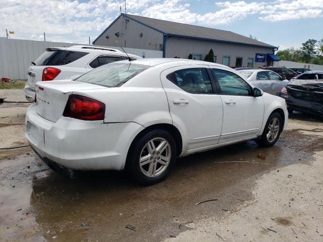 1C3CDZCB4CN167766 - 2012 DODGE AVENGER SXT Blanc photo 3