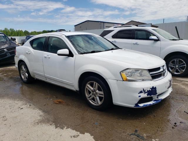 1C3CDZCB4CN167766 - 2012 DODGE AVENGER SXT Blanc photo 4