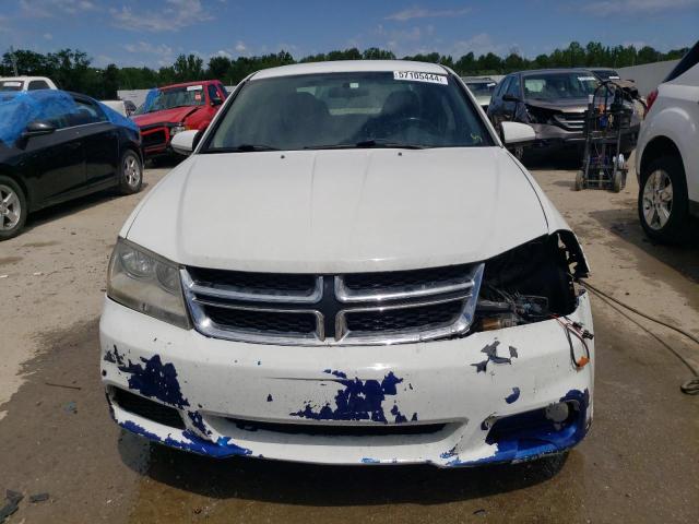 1C3CDZCB4CN167766 - 2012 DODGE AVENGER SXT Blanc photo 5