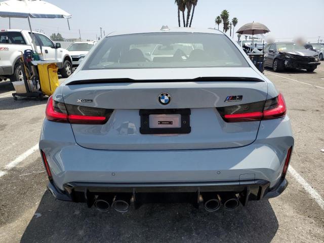 WBS43AY02RFS74158 - 2024 BMW M3 COMPETITION GRAY photo 6