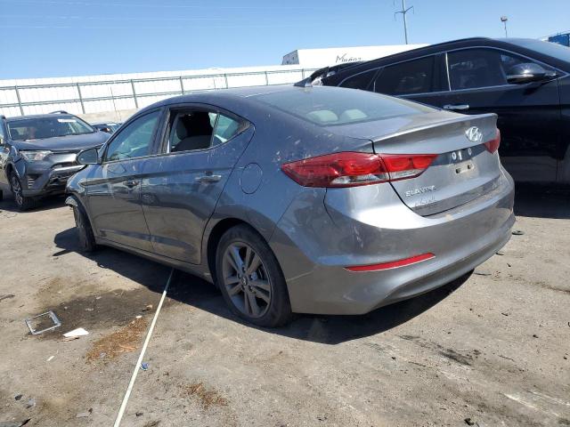 5NPD84LF6JH276060 - 2018 HYUNDAI ELANTRA SEL GRAY photo 2