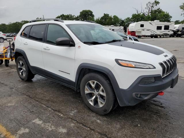 1C4PJMBS3HW569628 - 2017 JEEP CHEROKEE TRAILHAWK WHITE photo 4
