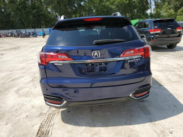 5J8TB3H71HL001034 - 2017 ACURA RDX ADVANCE BLUE photo 6