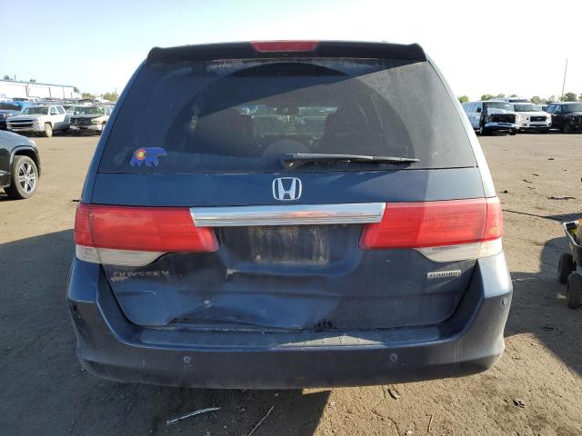 5FNRL3H92AB005237 - 2010 HONDA ODYSSEY TOURING BLUE photo 6