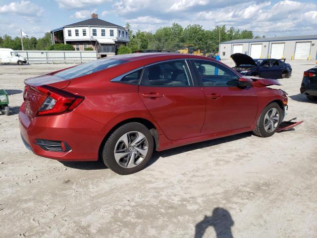 2HGFC2F61KH534472 - 2019 HONDA CIVIC LX RED photo 3