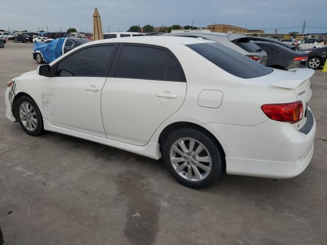 1NXBU4EE5AZ173835 - 2010 TOYOTA COROLLA BASE WHITE photo 2